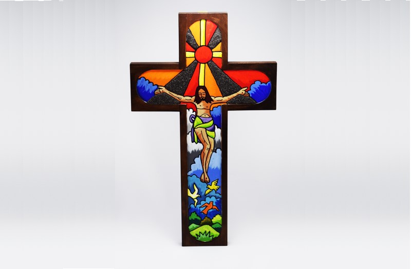 Divine Grace wooden cross